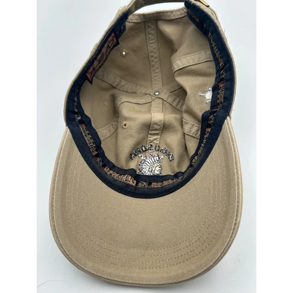 AHEAD 2004 104th US Open Shinnecock‎ Hills Golf Hat Tan Adjustable Strapback Cap